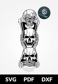 Easy Hear No Evil See No Evil Speak No Evil Drawings Pin On Silhouettes
