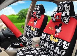 New Mickey Mouse Car Seat Covers Accessories Set 18pcs Tl15 51m Mickey Mouse Car Mickey Mouse Bedroom New Mickey Mouse