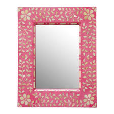 All of our wooden frames are handmade by us here in the uk, and since they are made to order, each picture frame will be cut, joined and finished perfectly just for when you buy from abstract house, your frames are delivered ready to hang on your wall with all hanging accessories included, so you. Buy Pink Bone Inlay Mirror Frame Handmade Wooden Frame