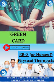 Gren Card Eb 3 For Nurses Physical Therapist Immigration Lawyer Us Visa Expert Video In 2020 Nursing Motivation Nurse Inspiration Green Cards