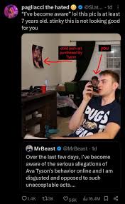 And suprise suprise everyone is defending Mr beast under this tweet :  rtwittermoment