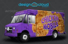 Download 19 Food Truck Mockup Psd Free And Premium Mockupcloud