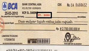 Silakan tukar ke bank indonesia. Apakah Pencairan Cek Memiliki Batas Waktu Quora