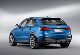 Audi Rs Q3 Concept Rear Audi Rs Audi Crossover Audi Cars