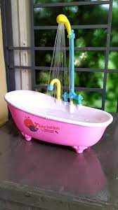 Tiny Toes Baby Doll Bath Tub Battery Operated Shower