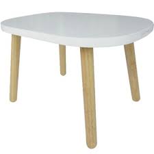 15cm a venir récupérer, pas de livraison. Petite Table Ovaline Blanche Pioupiou Et Merveilles
