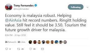 Semua orang tahu yang syarikat penerbangan airasia selalu membuat promosi tambang murah untuk penerbangan ke serata tempat. Ekonomi Kukuh Lonjak Airasia