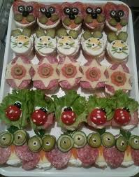 Fingerfoodplatters Kinder Party Essen Fingerfood Kindergeburtstag Essen