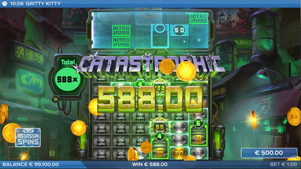 Gritty Kitty of Nitropolis Slot >> Play Online