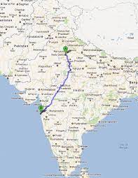 Delhi To Mumbai Train Route Map Trains From Delhi To Mumbai (Ndls To Bct Trains)