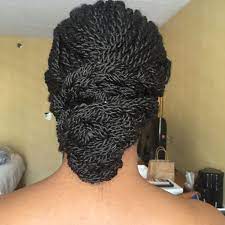 My Wedding Hair Senegalese Twists Updo African American Bride Braided Hairstyles For Wedding Senegalese Twist Hairstyles Senegalese Twist Updo