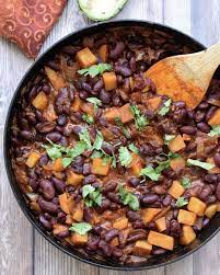 Sweet Potato Kidney Bean Vegan Breakfast Burritos Recipe Recipes With Kidney Beans Bean Recipes Vegan Breakfast Burrito