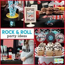 Rock N Roll Baby Shower Rockabye Baby