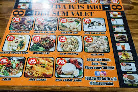 Everyone's favourite halal dim sum place! Menu Bild Von Dim Sum Valet Penang Island Tripadvisor