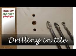 Maybe you would like to learn more about one of these? Drilling Hole In Ceramic Tile How To Make A Hole In A Tile What Drill To Use Youtube