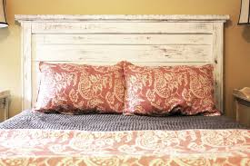 Lovely Country Shabby Chic Headboard Distressed Headboard Reclaimed Wood Headboard White Headboard