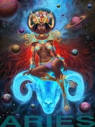 Aries Zodiac An Art Print By Clarence Bateman Aries Art Zodiac Art Black Love Art