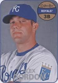 2008 Upper Deck Infield Power Alex Gordon #IP-AG Kansas City Royals