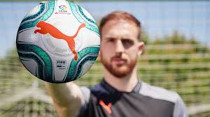 A football is a ball inflated with air that is used to play one of the various sports known as football. Puma Reveals The Official Match Ball For The Spanish Football League Puma Catch Up