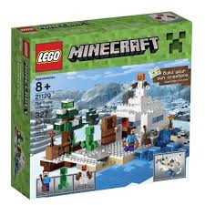 Se han pasado el juego de construcción después de haber ensamblado todo un lamborghini sián fkp 37 de tamaño real. Lego Minecraft 21120 The Snow Hideout Building Kit Minecraft Creations 6102223 Minecraft Lego Legos Juguetes Minecraft