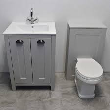 Check spelling or type a new query. Derby Light Grey Bathroom Suite Vanity Sink Basin Wc Toilet Unit Ebay