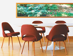 Table tulipe ovale de eero saarinen estampillée knoll sous le pied. Saarinen Dining Table Oval Knoll