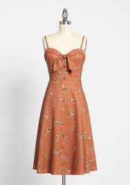 Giraffe To See It A Line Dress In 2020 Mod Cloth Dresses Vintage Style Dresses Dresses