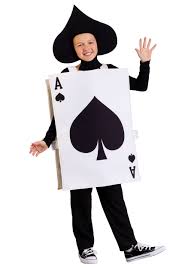 Shape your invitations like a playing card, tea bag, teapot or tea cup. Ace Of Spades Kids Costume