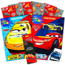 Top 10 free printable disney cars coloring pages online. Buy Disney Cars Coloring Book Set 2 Books Featuring Lightning Mcqueen 96 Pages Int Ed Online At Low Prices In India Amazon In