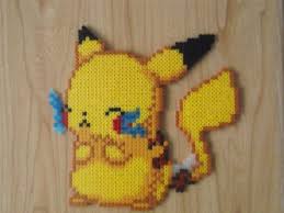 Cute Pikachu Perler Beads Hama Beads Pokemon Hama Beads Design Diy Perler Beads