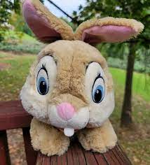 Disney Store Exclusive Bambi Thumper GirlFriend Plush Ms. Bunny Blue Eyes |  eBay