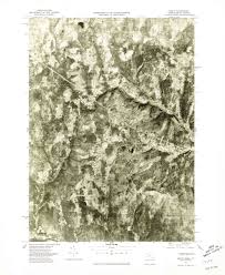 Classic USGS Heath Massachusetts 7.5'x7.5' Topo Map