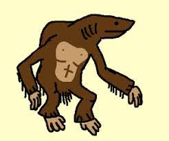 This leaves a concatenation of words that is combined into a single string with various letters capitalized throughout. Camel Monkey Shark Drawception