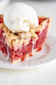 Strawberry Rhubarb Pie Recipe Strawberry Rhubarb Pie Rhubarb Recipes Pie Strawberry Rhubarb