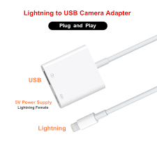 It can not work on facetime, skype and etc. Reilim Otg Adapter For Lightning To Usb 3 Camera Adapter Otg Cable Data Converter For Iphone Ipad Ipod Keyboard Ios 13 Connector Usb Cables Aliexpress