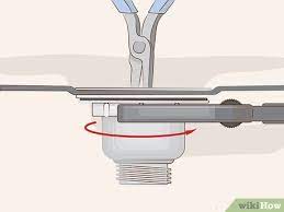 The purpose of a lock nut is to hold the sink drain assembly secure in the sink above. How To Remove A Kitchen Sink Drain 13 Steps With Pictures