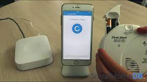 How To Pair And Connect Your Samsung Smartthings Hub With A First Alert Smoke Co Alarm Youtube