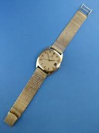 Weil sie es sich verdient haben. Vintage Omega De Ville 585er Gold 14ct Mesh Bracelet Milanaise Armband Uhr Ebay