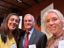 Last Wednesday, Councillors Jamieson and Mahoney attended the 2024  Elimination of Violence Against Women Fundraising Dinner at the Parliament  of NSW. Every week in Australia, a woman is murdered due to domestic