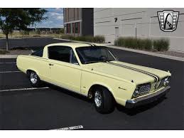 Image result for Soft Yellow 1966 Barracuda