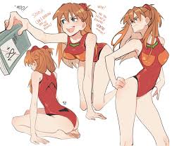 souryuu asuka langley (neon genesis evangelion) drawn by netapai1 