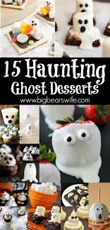 15 Haunting Halloween Ghost Desserts Ghost Desserts Halloween Treats Halloween Desserts