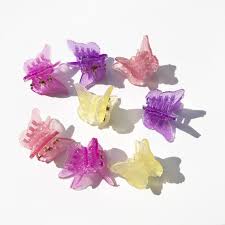 Maybe you would like to learn more about one of these? 8 Color Changing Butterfly Mini Hair Clips Uv Ray Vintage Etsy