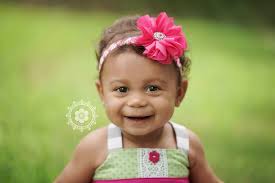 Hot Pink Flower Headband, Baby Girl Headband, Hot Pink Headband