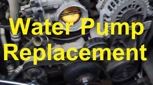 How To Replace The Water Pump On A Chevy Gm Vortec V8 4 8 5 3 6 0 Etc Repair Videos Water Pumps Car Maintenance