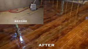 Wood Concrete How To Make Concrete Look Like Wood Flooring Concrete Floors Diy Concrete Stained Floors Concrete Wood