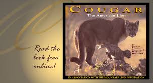 cougar the american lion a book from mountain lion foundation