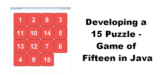 In this case a move is really a click and because i simply swap the empty div with the clicked button i don't need to figure out the complex logic of tile sliding direction. Developing A 15 Puzzle Game Of Fifteen In Java By Sylvain Saurel Medium