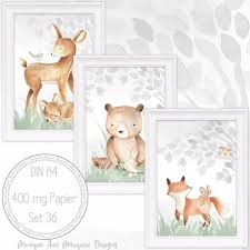 Babyzimmer Bilder Kinderzimmer Bilder Wald Tiere Hochwertige kinderzimmer wandbilder mit einzigartigen motiven ● von künstlern designt und verkauft ● bilder für wohnzimmer, kinderzimmer und mehr.