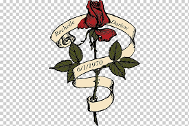 Rose Scroll Color Tattoo Flower Scroll Color Tattoo Png Klipartz It's high quality and easy to use. rose scroll color tattoo flower